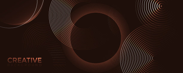 抽象黑色渐变几何形状圆形背景。现代的背景。可以用于登陆页，书籍封面，小册子，传单，杂志，任何品牌，横幅，标题，演示文稿，和墙纸背景图片下载