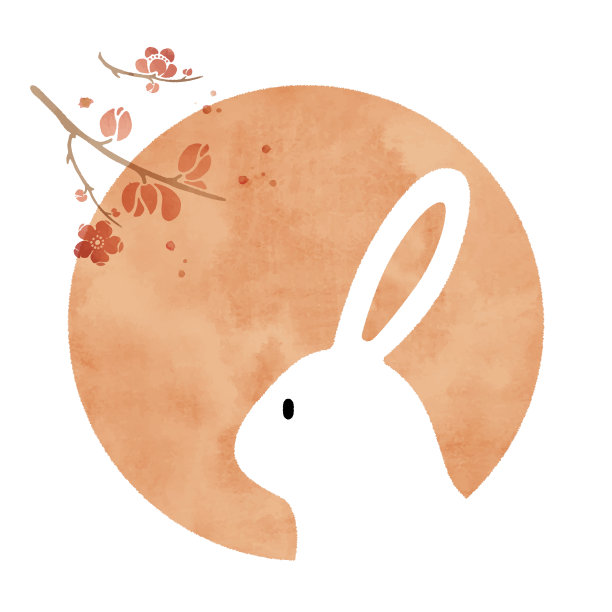 2023兔年贺岁卡材料图片下载