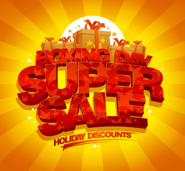 节礼日超级销售，矢量横幅设计模板与3D字母图片下载