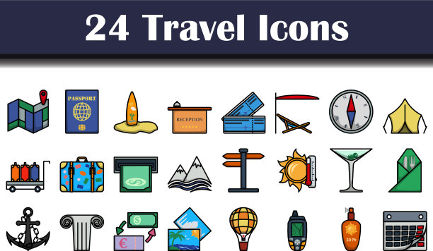 旅行图标设置图片下载