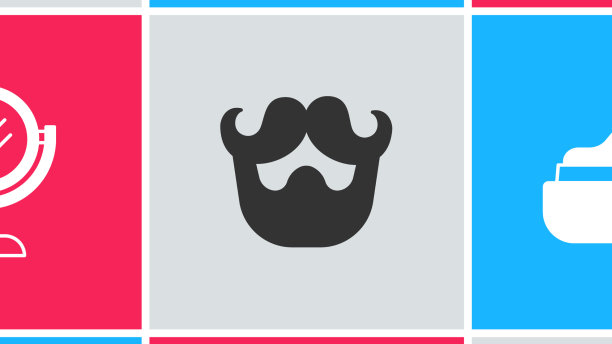 设置剃须刷与泡沫手镜和图片下载