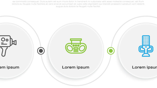 集线复古影院摄像机家庭立体音响两套图片下载