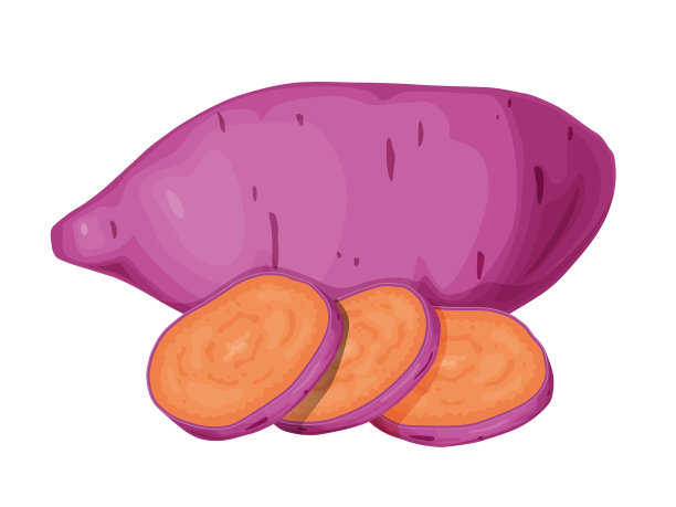 紫薯冲绳山药红薯图片下载