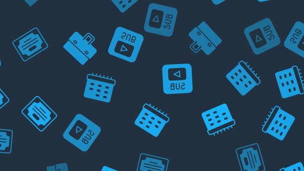 设置公文包的学校时间表视频与图片下载