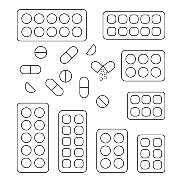 用于医疗设计。卫生保健。矢量设计。医学的图标集。矢量插图。股票的形象。每股收益10。图片下载
