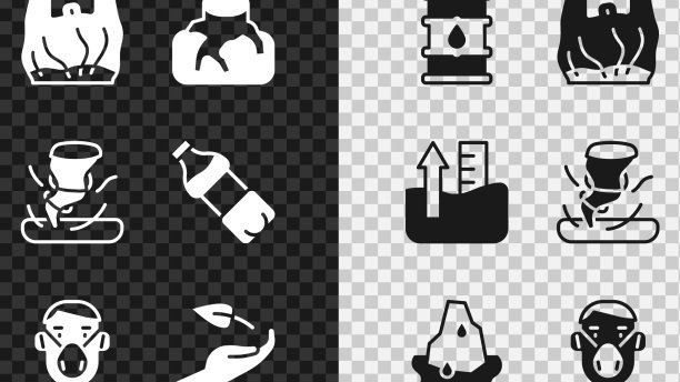 套桶油对塑料袋说不海报图片下载