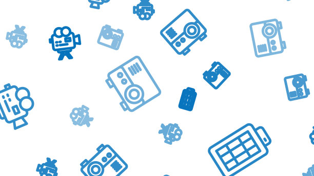 集线媒体投影仪柔光和复古于一身图片下载