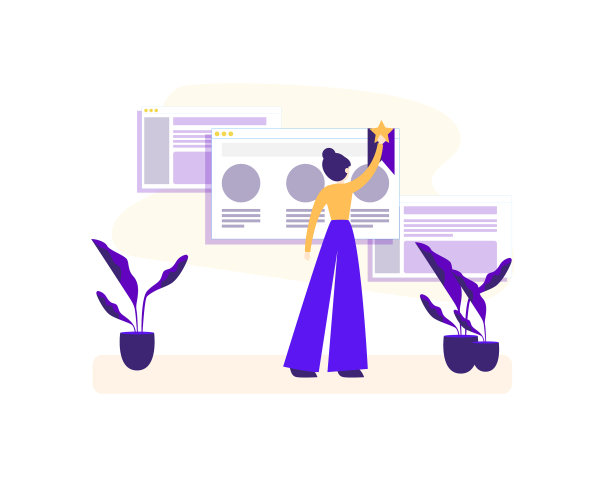 书签图标扁平化设计风格现代图片下载