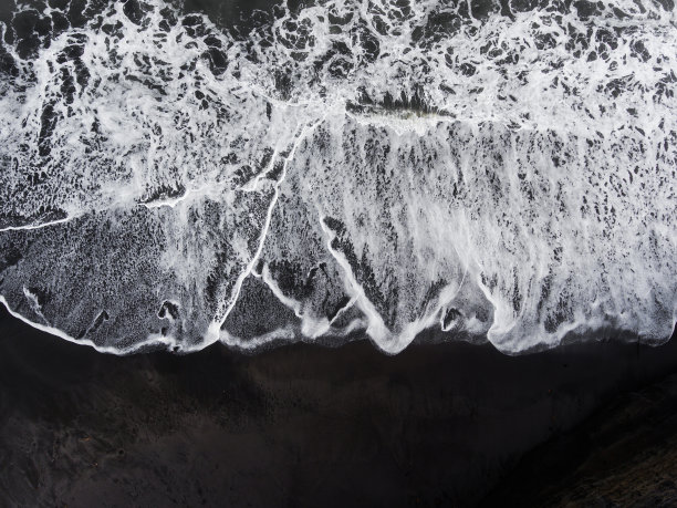 巴厘岛的火山海滩图片下载