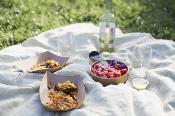 在公园野餐图片下载