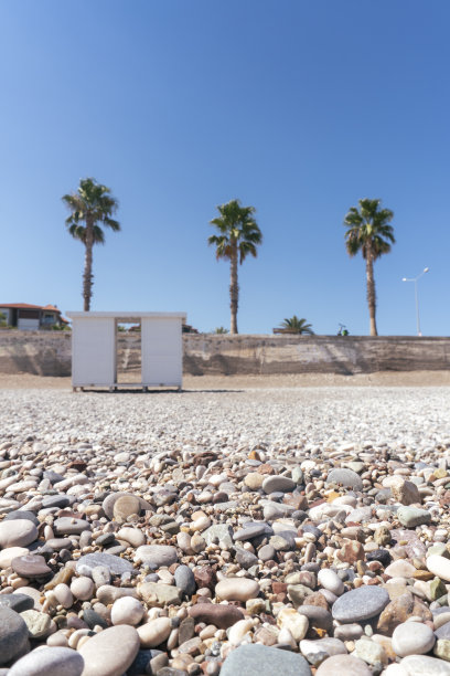 安塔利亚干净的康雅尔蒂海滩图片下载