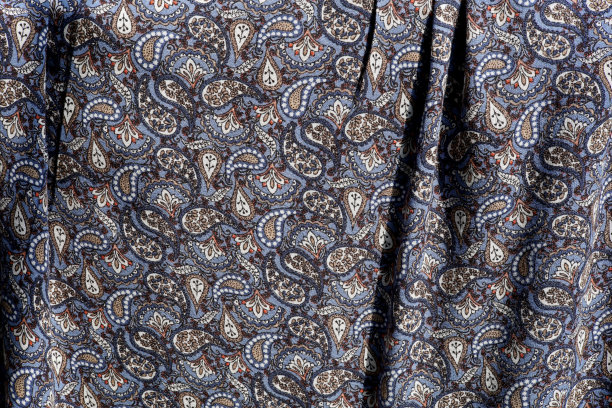 特写彩色织物质地的连衣裙图片下载