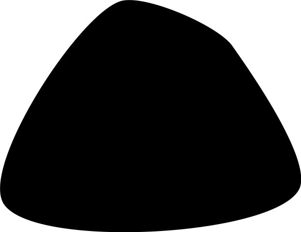 天然有机石岩卵石形状染色图片下载