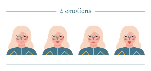 少女肖像套装图片下载