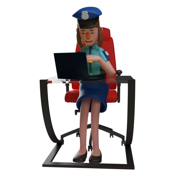 3d女警卡通图片工作与一腿图片下载