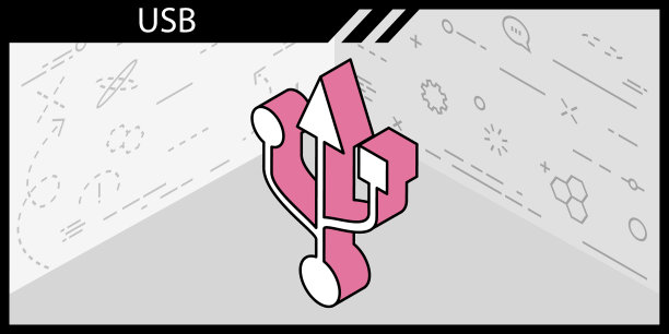 Usb等距设计图标web 3d彩色概念图片下载