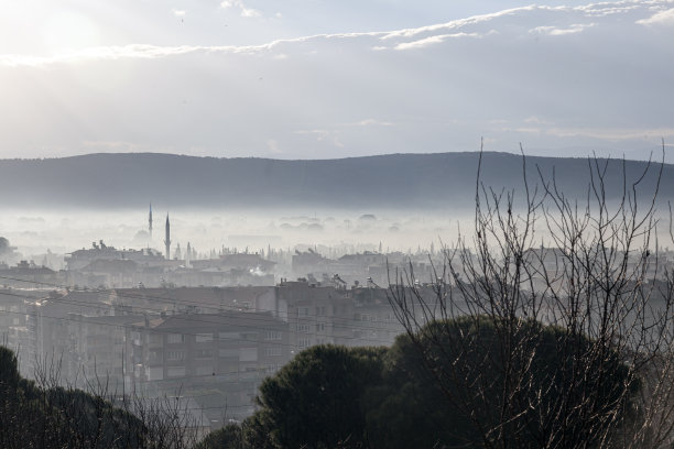 城市的轮廓图片下载