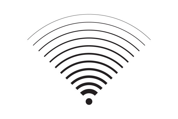 Wi - fi符号信号连接无线互联网图片下载