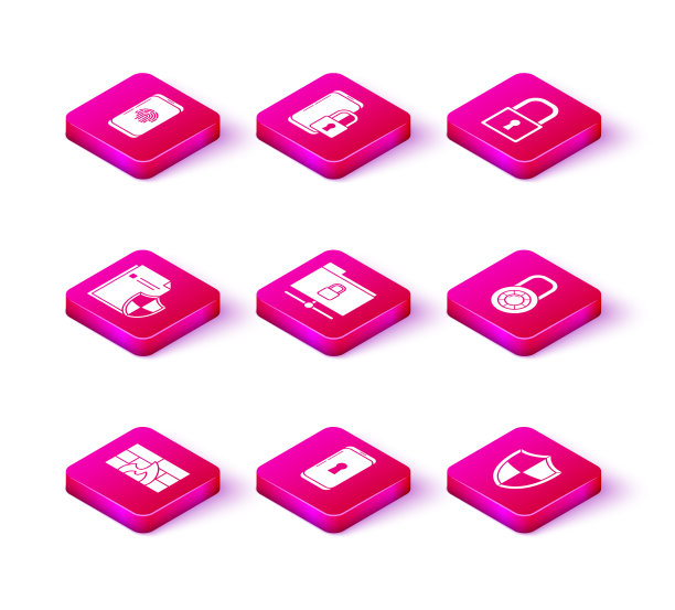 设置防火墙安全墙智能手机与锁图片下载