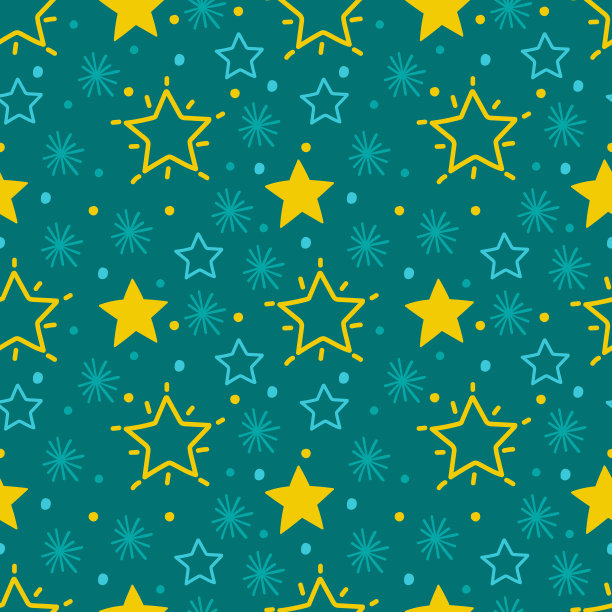 一组天衣无缝的图案，上面画着星星图片下载