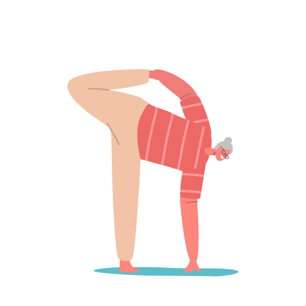 老奶奶在做体操图片下载