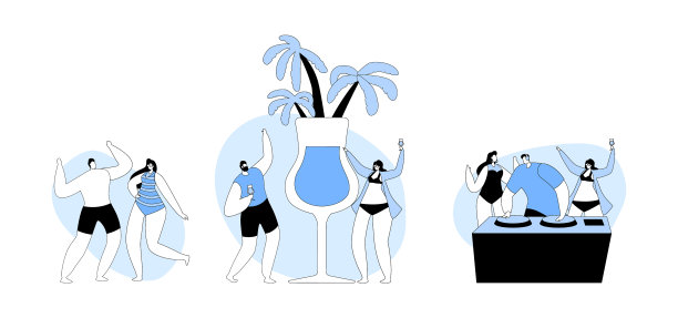 让年轻人喝酒跳舞图片下载