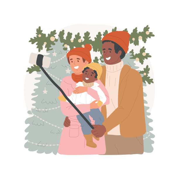 街道装饰孤立卡通矢量插图。图片下载