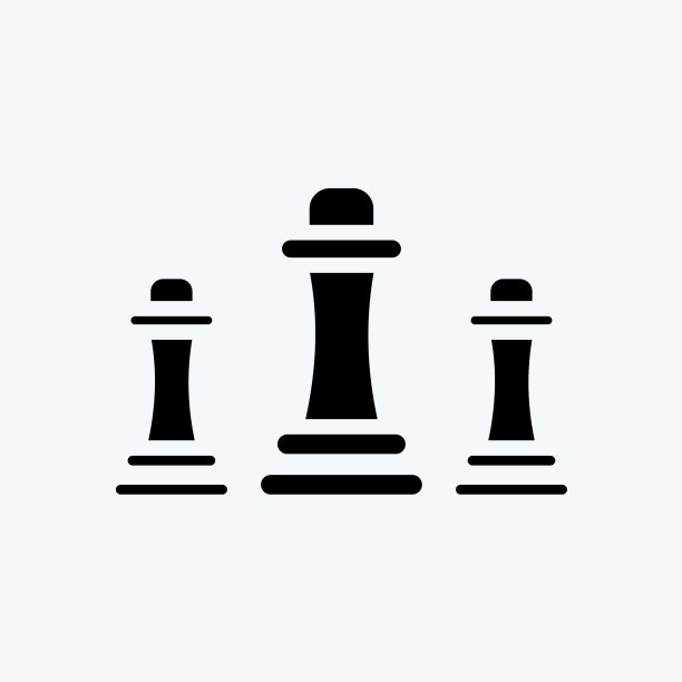 适合教育的国际象棋符号图标图片下载