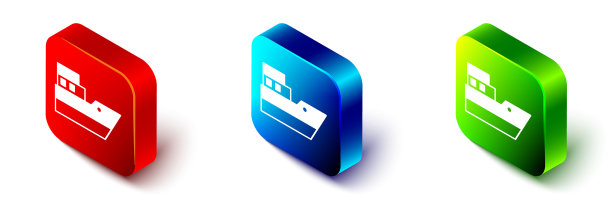 船舶海上航线的等距船线路径图片下载