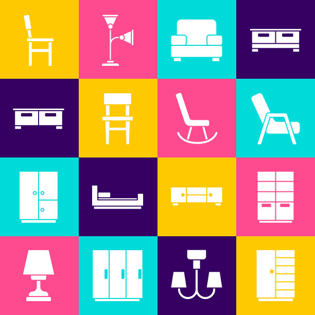 设置衣柜扶手椅椅子衣柜抽屉图片下载