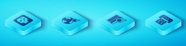 装有等距考古放大镜图片下载