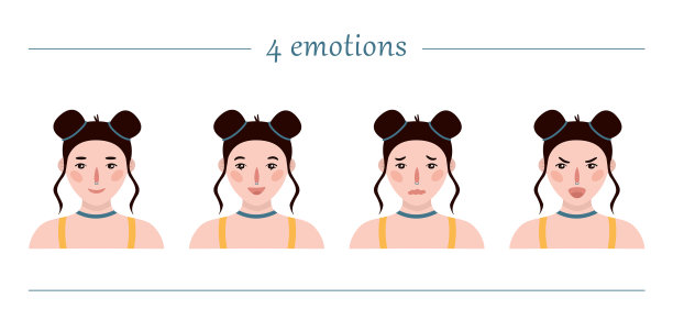 少女肖像套装图片下载