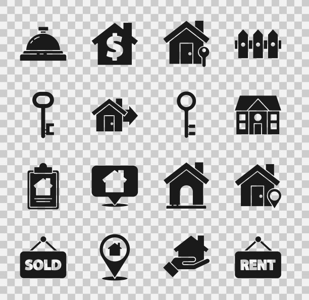 设置出租位置房屋悬挂标志图片下载