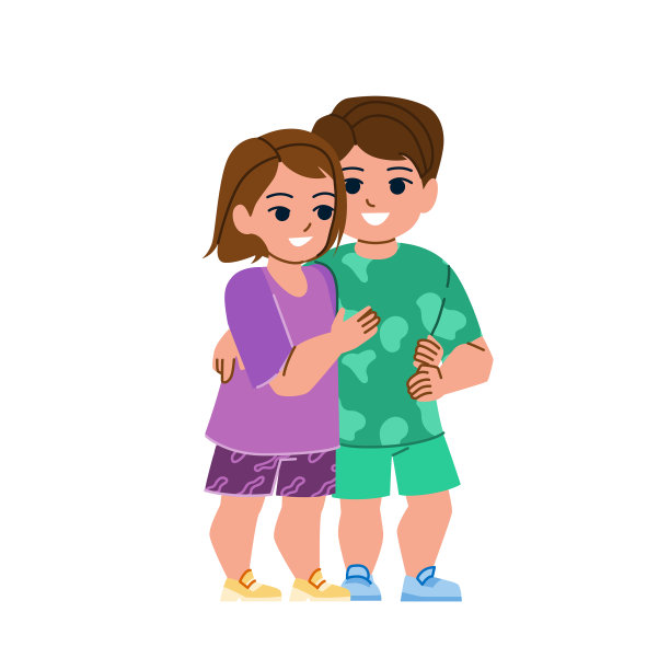 哥哥和姐姐图片下载