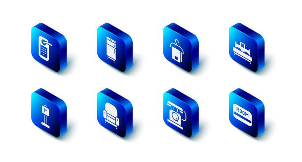 把冰箱毛巾放在卧室酒店的衣架上图片下载