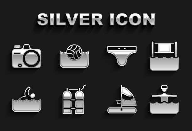 集水上排球网体操图片下载