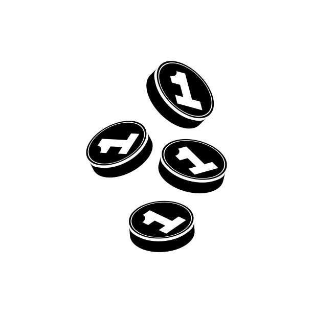 大量一美分硬币或加密货币图片下载