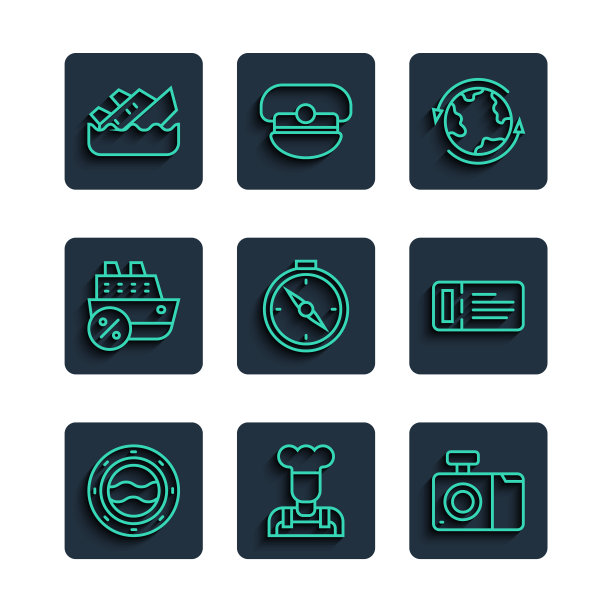 将船舷窗与海景库克照片图片下载