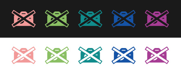 设置禁止标志无录像图标图片下载