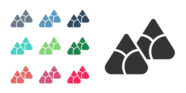 黑粽子在竹蒸笼上icon孤立图片下载