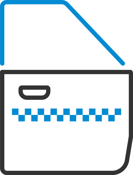 出租车侧门图标图片下载