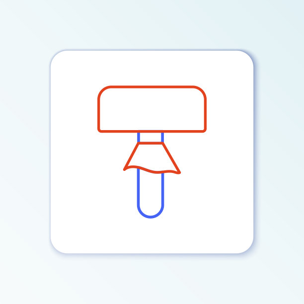 线蘑菇图标孤立在白色背景图片下载