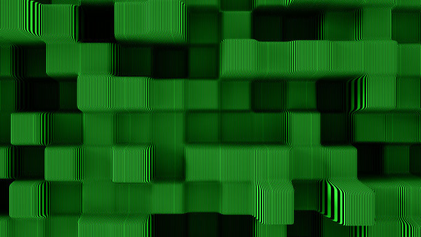 摘要条纹立方体墙背景图片下载