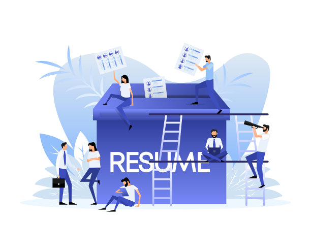 简历箱人检查清单图标图片下载