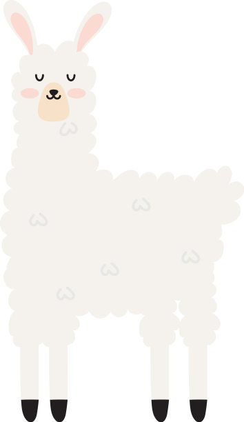 很高兴骆驼形象图片下载