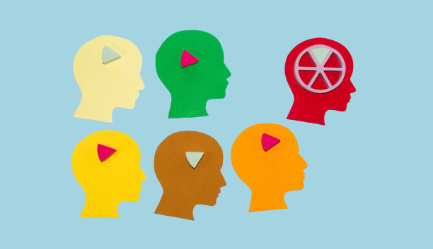 一个在平等中领先的领导者，他领导着企业，但依赖于他的团队，他们拥有相同的知识，每个人都能很好地一起工作，最小的商业设计，团队合作图片下载