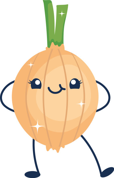 卡哇伊的洋葱图片下载