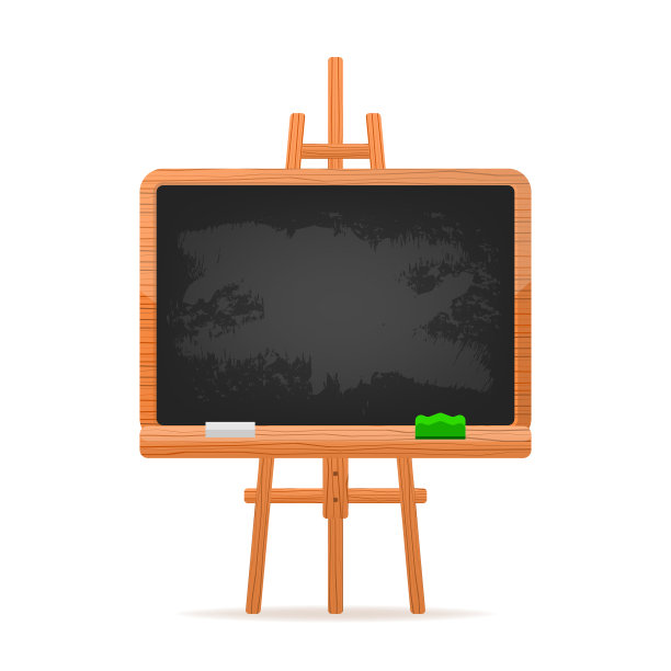 绿色的黑板在绿色的学校回到学校图片下载