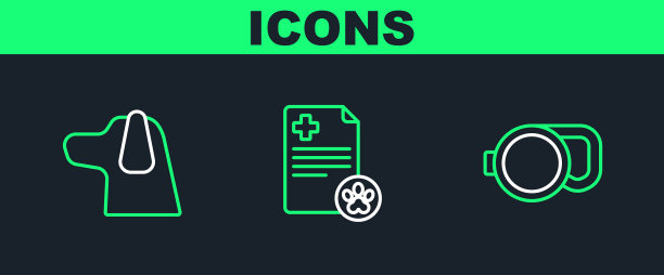 设置线可伸缩绳牵引狗和剪贴板图片下载