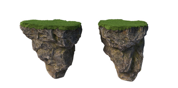 白底的洛基岛图片下载